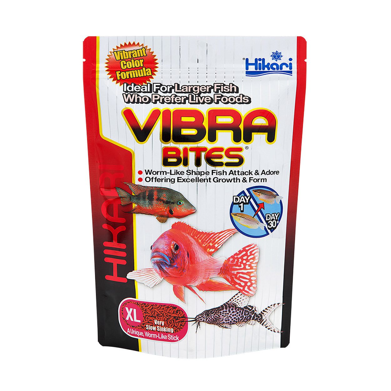 Hikari | Vibra Bites 4.4 oz (XL Sticks) 042055222211 Super Cichlids