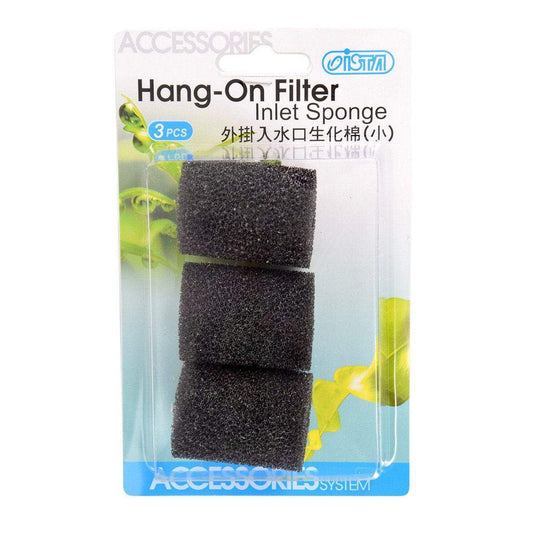 Ista | Hang-on Filter Inlet Sponge - Small - 3pk Small 4719856839530 Super Cichlids