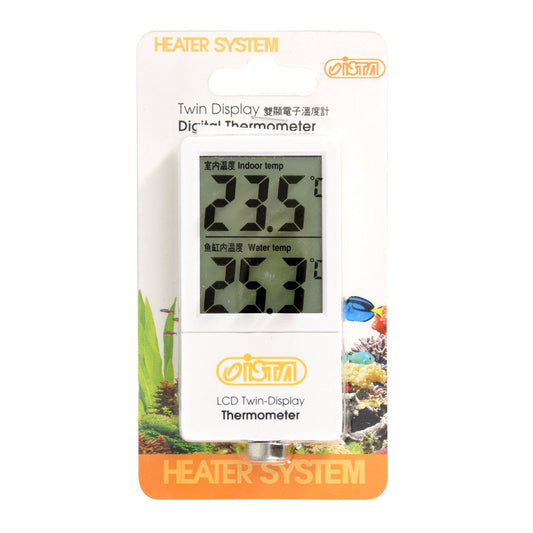 Ista | Twin Display Digital Thermomter 4719856836195 Super Cichlids