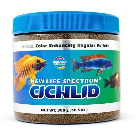 New Life Spectrum Cichlid Regular (1mm - 1.5mm) / 300g 817987021252 Super Cichlids