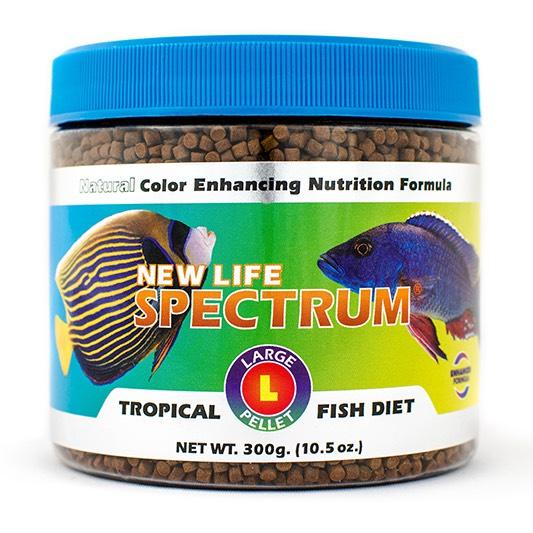 New Life Spectrum Large Sinking Pellets Large (3mm - 3.5mm) / 300g 817987020453 Super Cichlids