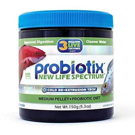 New Life Spectrum Probiotix Med (2 - 2.5mm) / 150g 817987022747 Super Cichlids