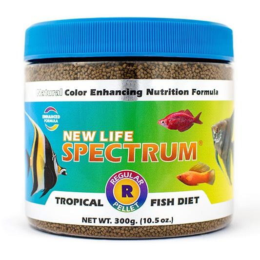 New Life Spectrum Regular Sinking Pellets 300g 817987020255 Super Cichlids