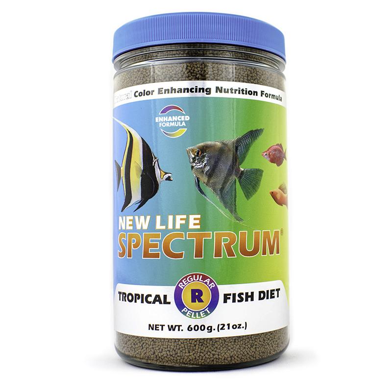 New Life Spectrum Regular Sinking Pellets 600g 817987020262 Super Cichlids