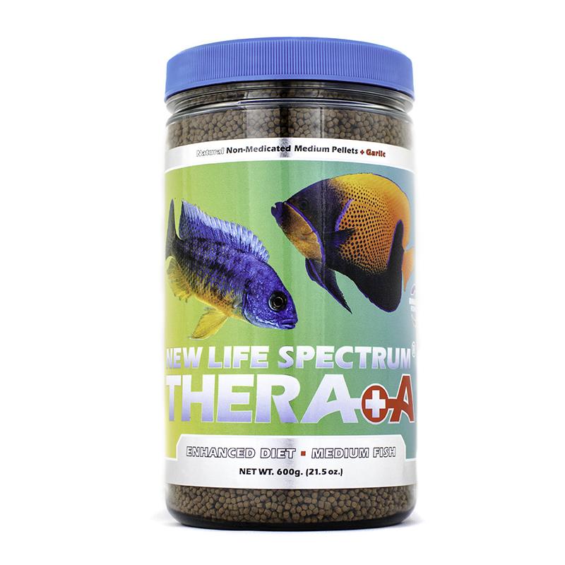 New Life Spectrum Thera+A Medium Pellets 2mm - 2.5mm / 600g 817987022266 Super Cichlids