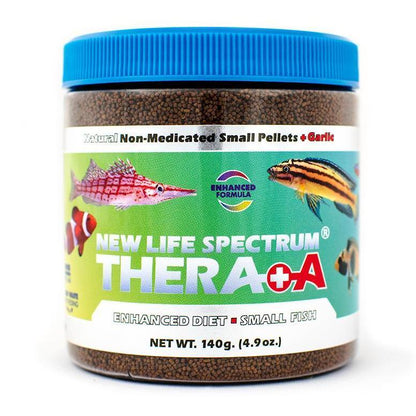 New Life Spectrum Thera+A Small Pellets .5mm - .75mm / 140g 817987022044 Super Cichlids