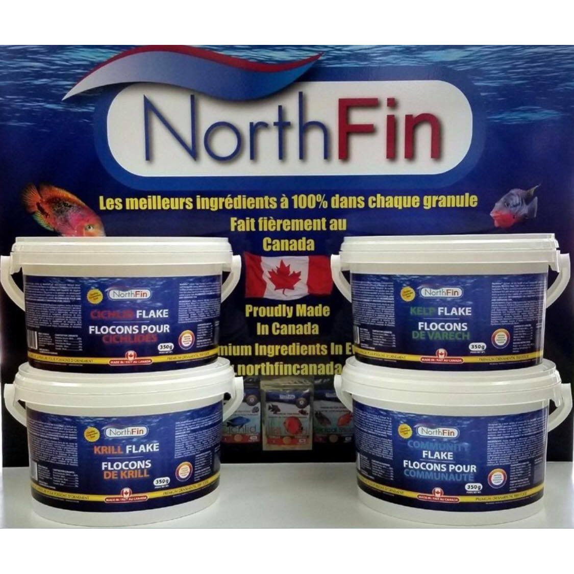 Northfin Krill Flakes 350g 799975506968 Super Cichlids