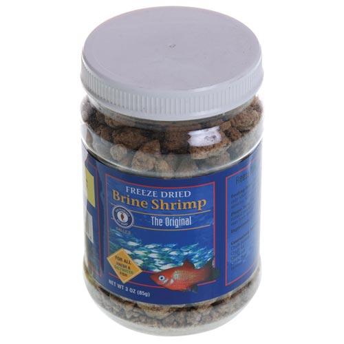 San Francisco Bay Brand | Freeze Dried Brine Shrimp 3 oz 000945711306 Super Cichlids
