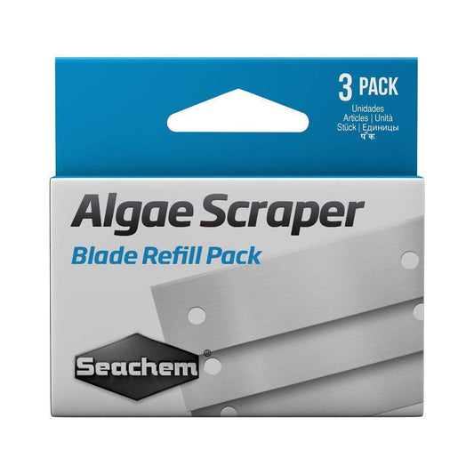 Seachem | Algae Scraper Replacement Blades - 3pk 000116032124 Super Cichlids