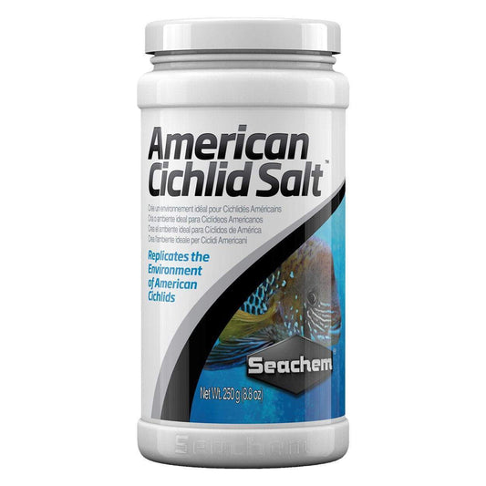 Seachem | American Cichlid Salt 250g (8.8oz) 000116146609 Super Cichlids