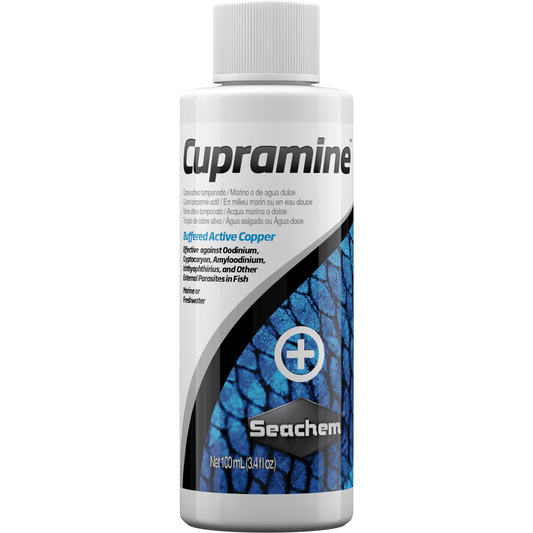 Seachem | Cupramine 250mL 000116056601 Super Cichlids