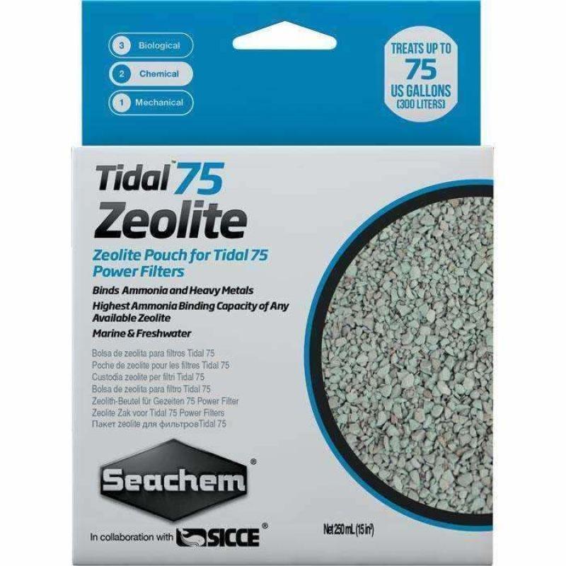 Seachem | Tidal Power Filter Zeolite 75 000116065146 Super Cichlids