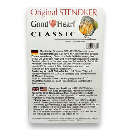 Stendker | GoodHeart Beef Heart Classic 100g 4260251870012 Super Cichlids