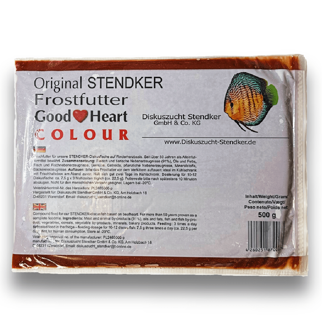 Stendker | GoodHeart Beef Heart Color 500g Super Cichlids